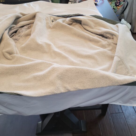 Levis Mens Sherpa Lined Jacket 3XL Cabincore Grunge - Picture 10 of 14